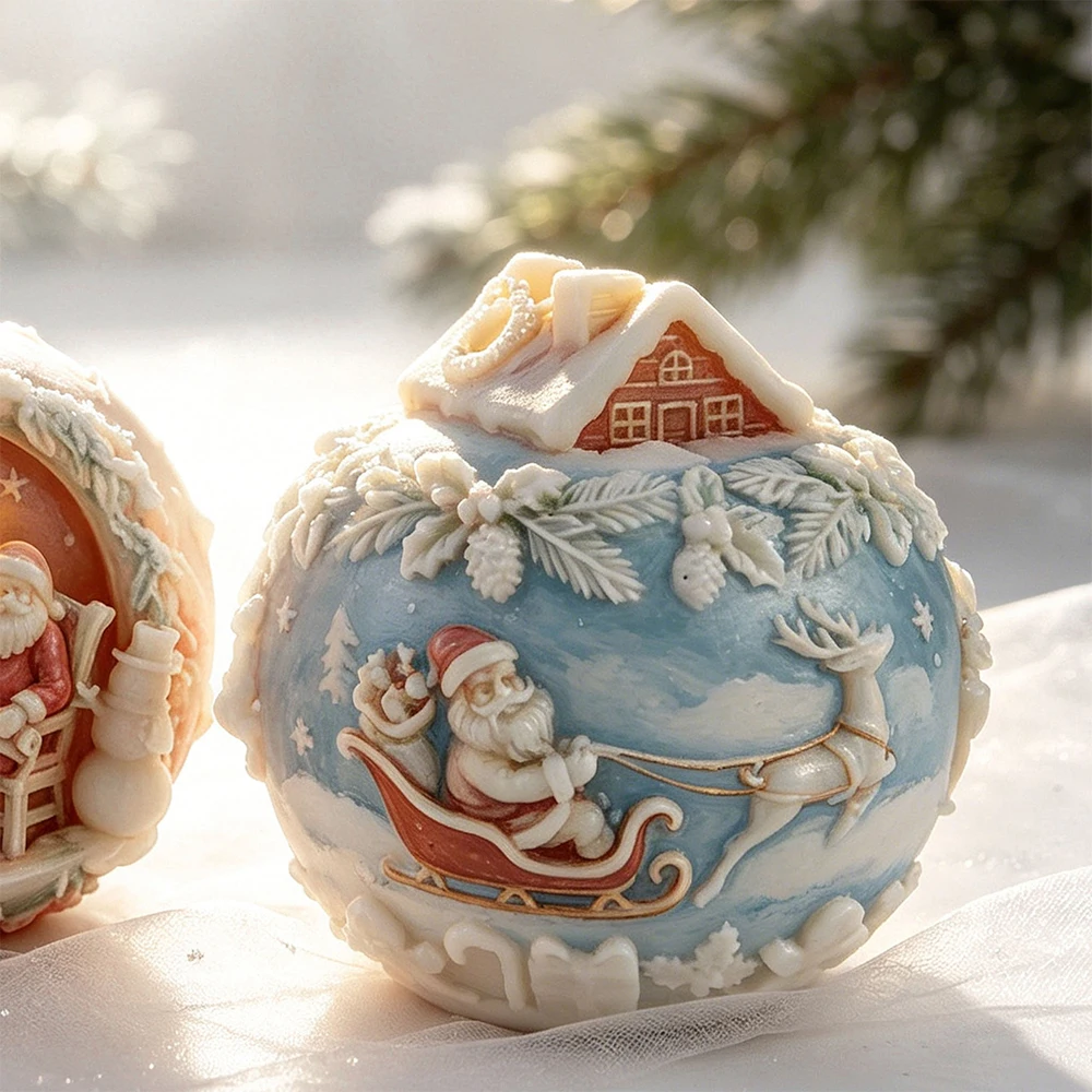 Christmas Snow Globe Scented C - đánh giá và giá Candle Making Books For Beginners