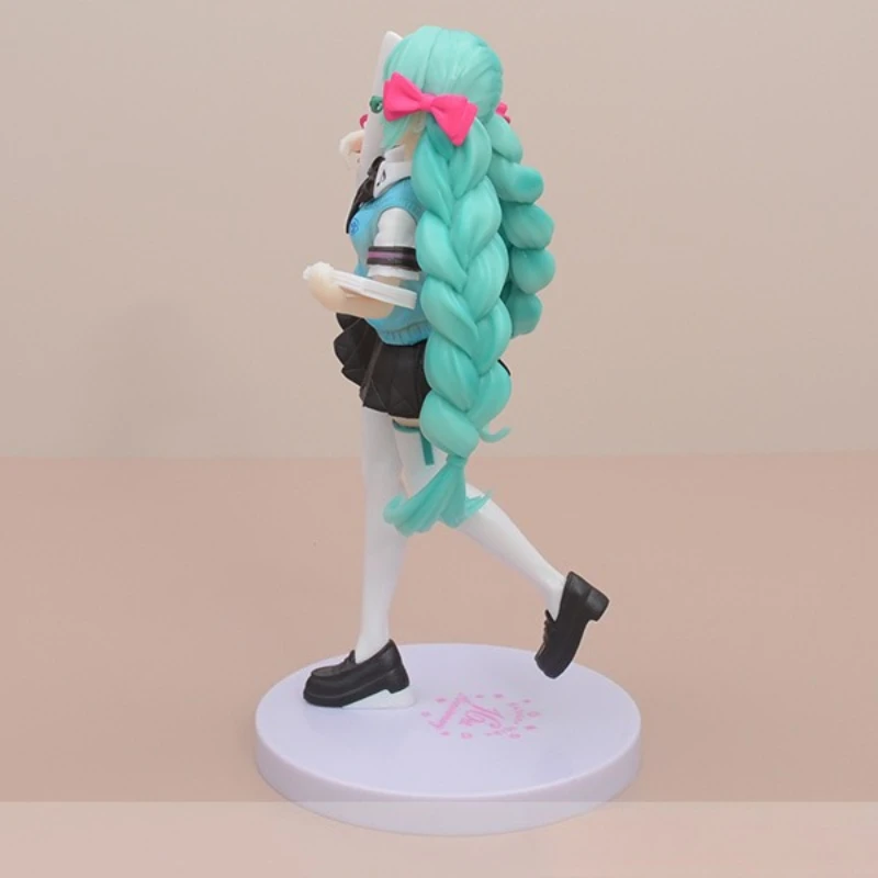 الذكرى السنوية هاتسون ميكو فتاة نموذج Booota طالب موحدة مزدوجة ذيل حصان المحيطة الحلي شخصيات الرسوم المتحركة نموذج لعبة طفل