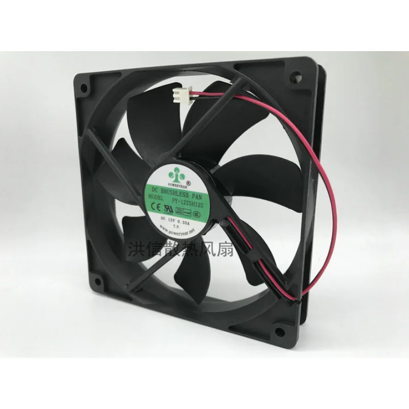 

Подходит для вентилятора охлаждения процессора 2-проводной PY-1225H12S DC12V 0,35A