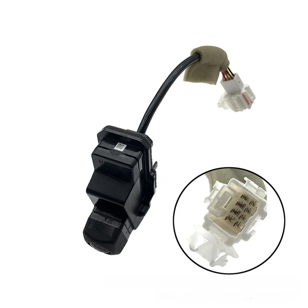 HD Rear View Backup Camera Automotive Camera 8Pin Rear Camera Black Rear View Camera 8Pin Connection Compact Design