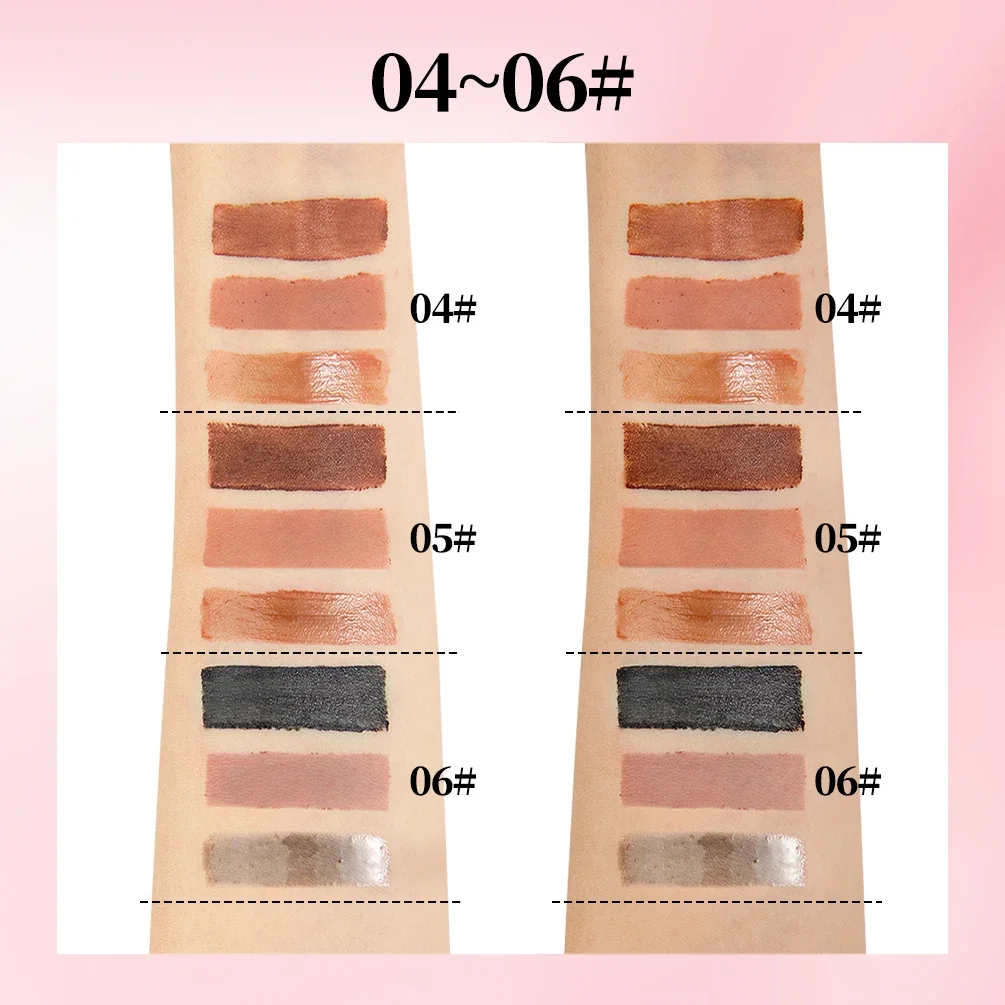 I set di trucco per labbra in velluto nudo QIBEST includono rossetto, matita per labbra strappata, kit cosmetico per tinta per smalto per labbra a lunga durata con lucidalabbra