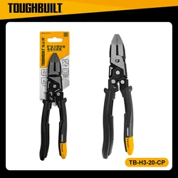 TOUGHBUILT TB-H3-20-CP 8-inch Labor-saving Wire Cutters with Reset Spring Hand Tools  multi tool