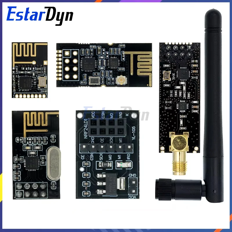 NRF24L01+ 2.4G wireless data transmission module 2.4GHz NRF24L01 upgrade version NRF24L01+PA+LNA 1000 Meters GT24 For Arduino