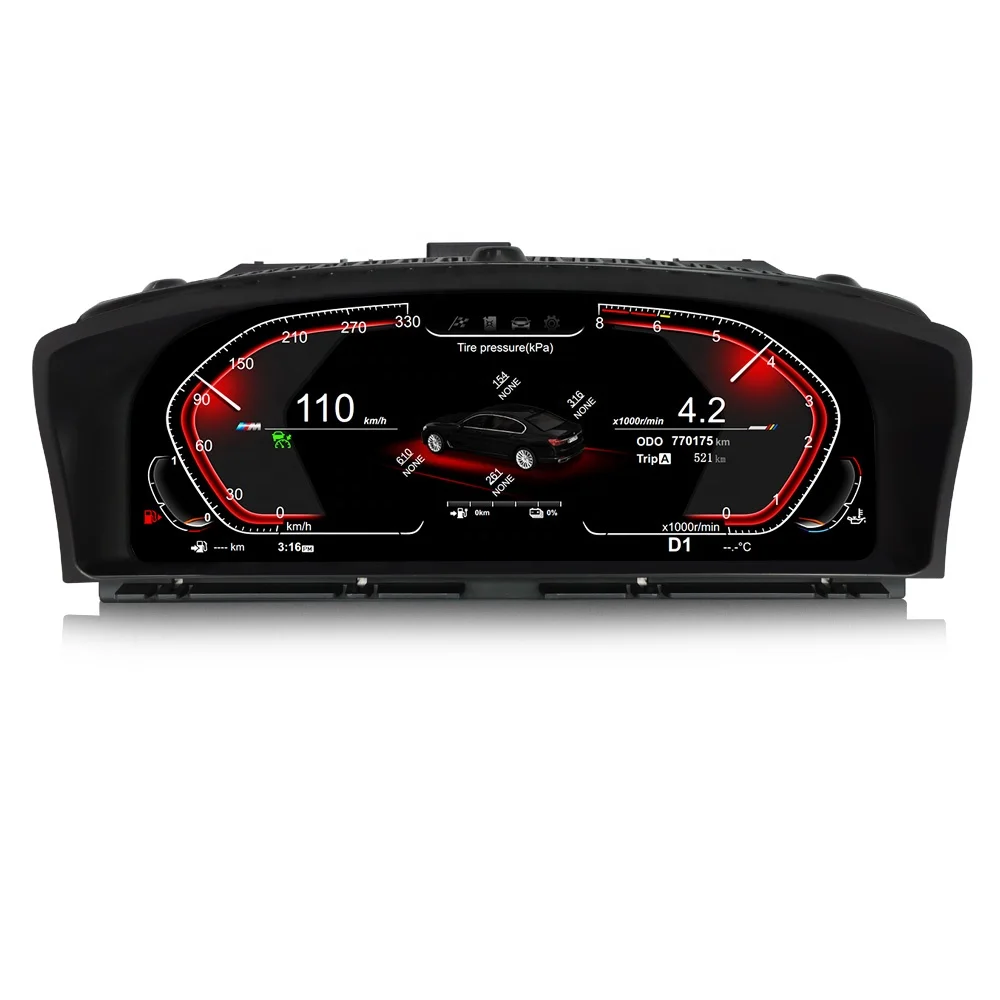 

MEKEDE LCD Digital Cluster Dashboard Car Monitor1920*720 Virtual Screen Linux for BMW 7 Series E65/E66 Vehicle Information