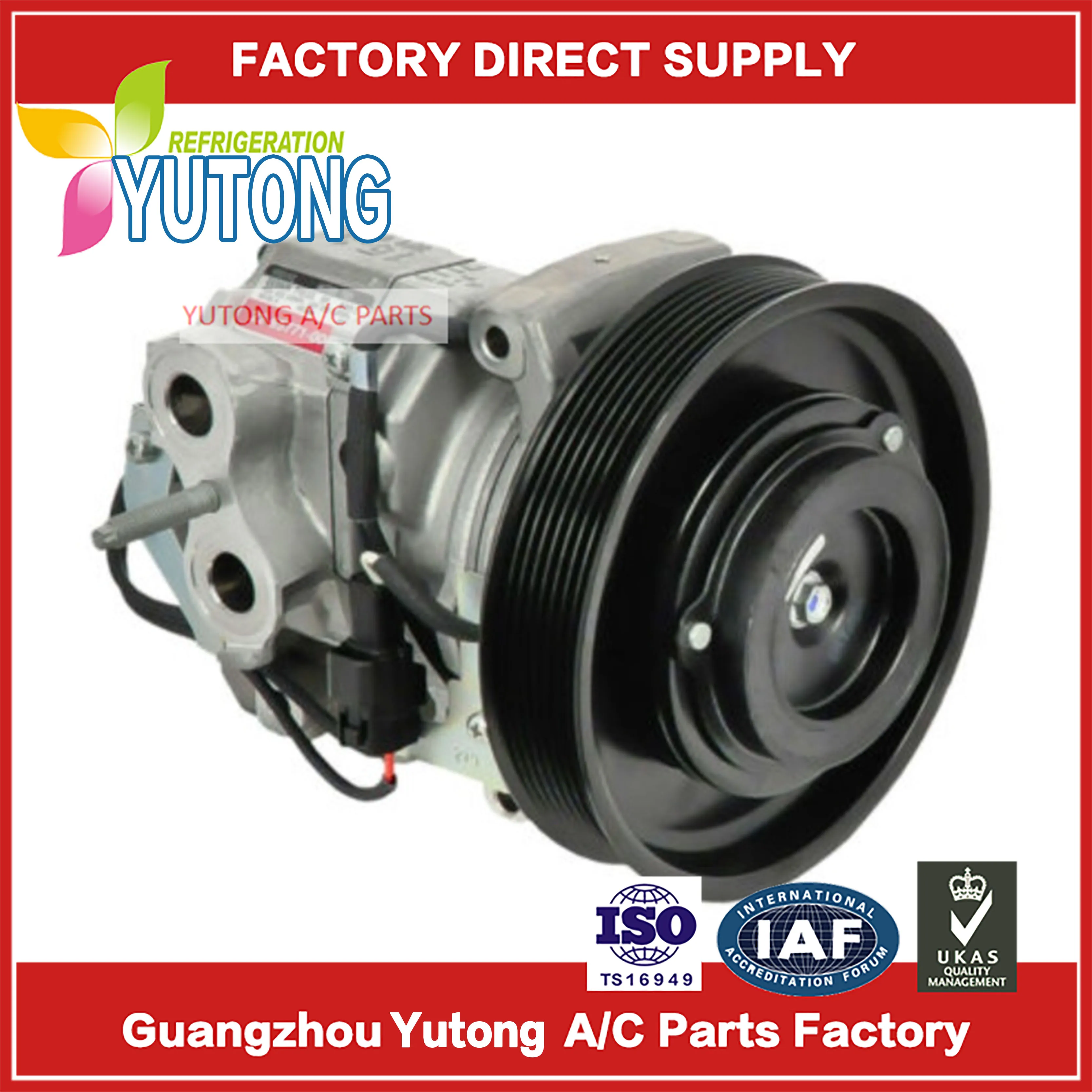 AC Compressor For  Freightliner 22-65771-000 447280-1501 247300-7610  20-22496-AM 20-22496 503-1261  7512852 20 22496 503 1261