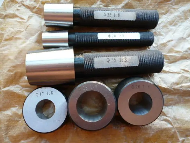 Gauges, taper plug gauges, taper ring gauges, custom GO and nogo