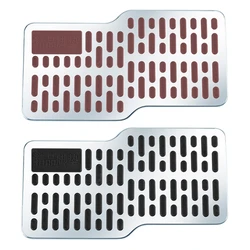 Steel Auto Pedal Pads with Not Slip Designs Easy Installation Metal Pedals Automotive Spare for Improves Vehicle DropShipping