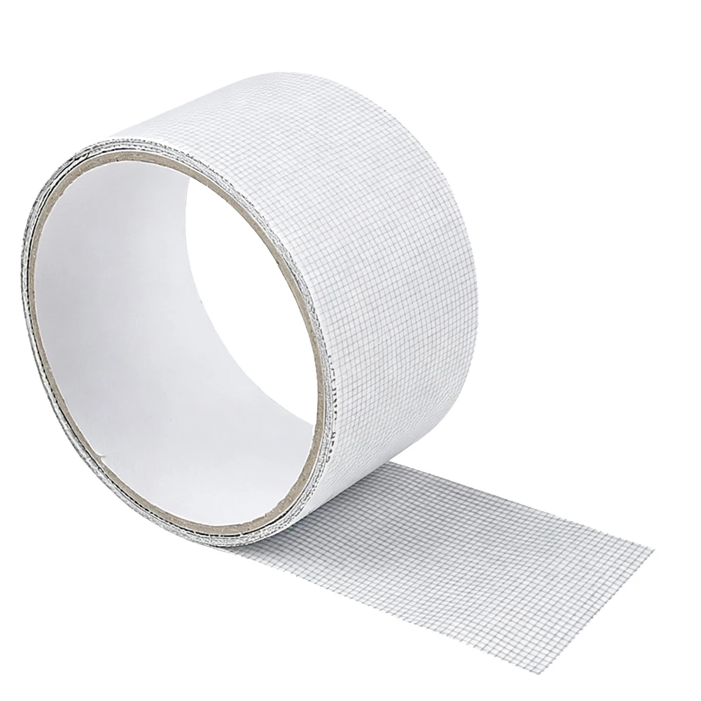 Self-Adhesive Fiberglass Screen Repair Tape 5x200cm Quick Fix For Window Door Mesh Holes Tears Weather Resistant Patch Kit