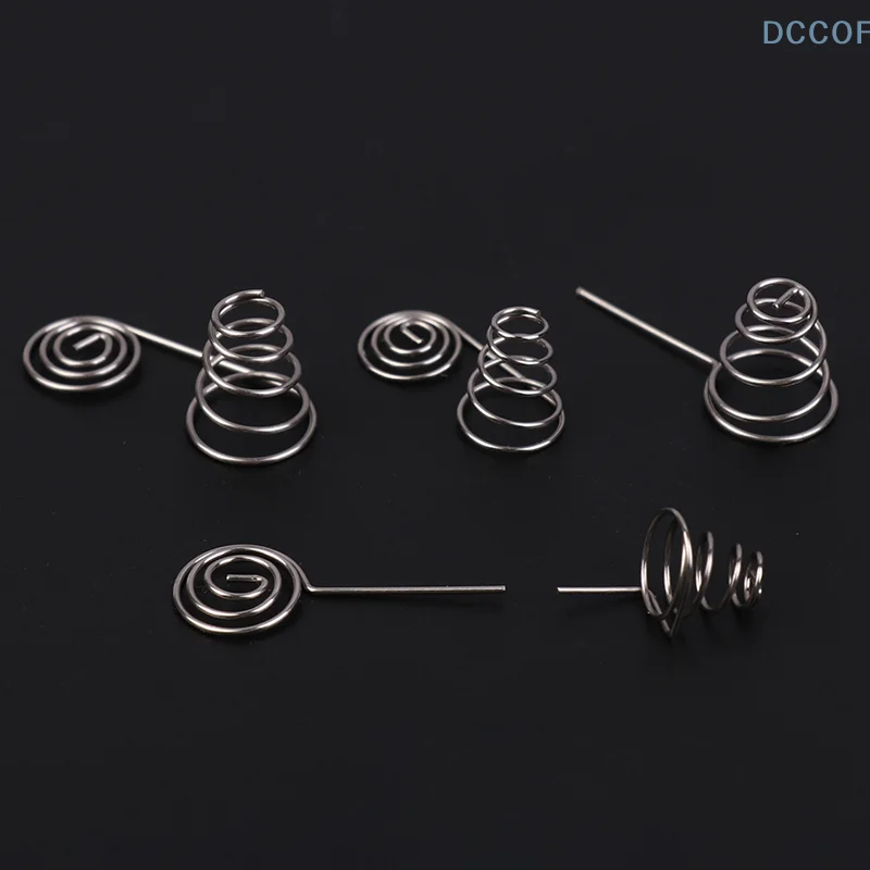 5PCS AAA Battery NIckel Wire Spring AA Battery Negative And Positive Coils Spring Contact Plate DIY Accessories