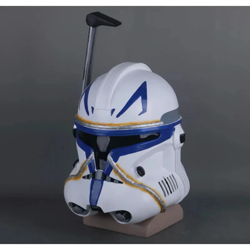 

silisili AS Helmet Cosplay Captain Rex Clone Trooper Masks PVC Halloween Party Prop 2025 ☆ New