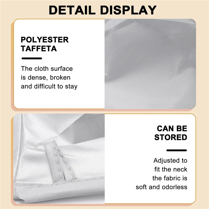 

YCOC-Hair Accessories Hair Wrap DIY Hair Cutting Cloak Umbrella Cape Salon Barber Home Hairdressing Cape Cover Cloth
