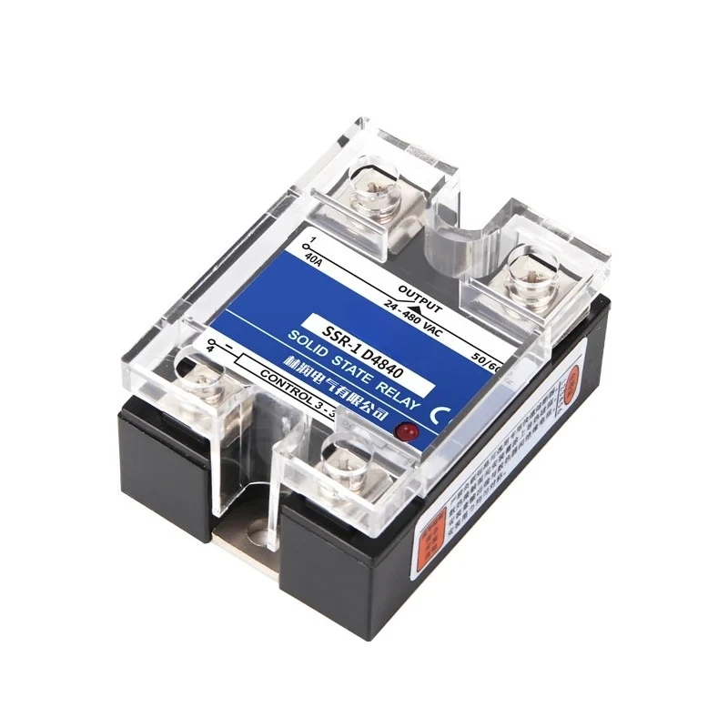 Single phase solid-state relay DC control AC 480V40A component SSR-1