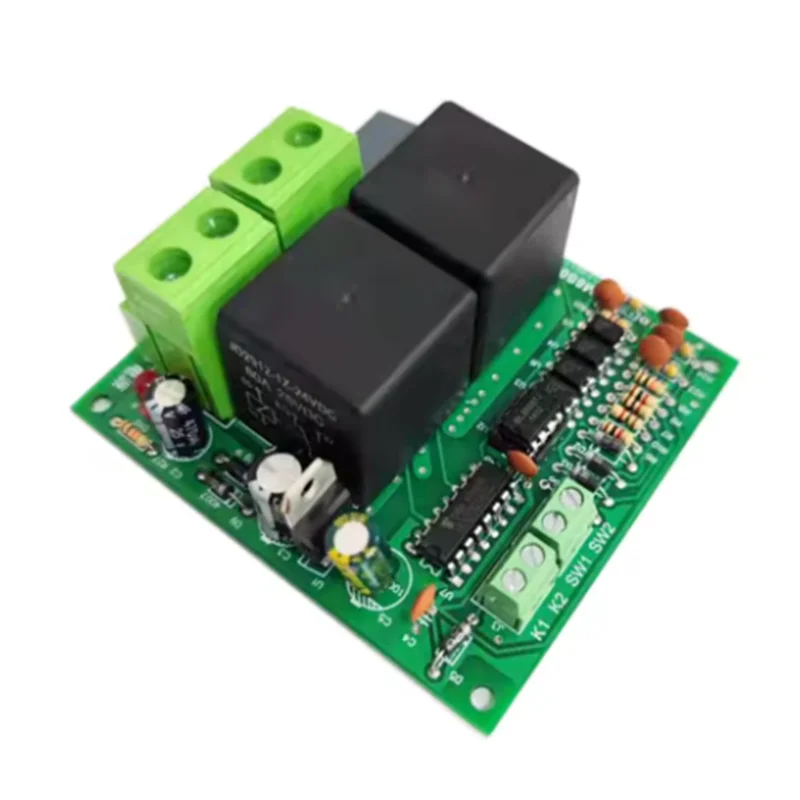 12V 24V DC Motor Forward and Reverse Controller Relay Control Board 80A High Current DC Motor Driver Modules with Limit P0 P1 M5
