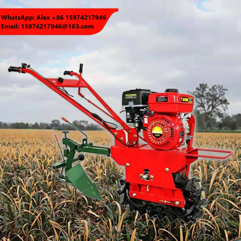 Crawler Chain Track Micro Tiller Semi-Plow Trencher Fertilizing And Sowing Machine Industrial Equipment