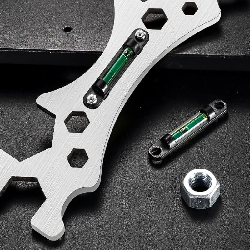 Stainless Steel Hot And Cold Water Pipe Leveler With Bubble Level Indicator,Tools, Faucet/Shower/Water Heater/Pipe Leveling Tool