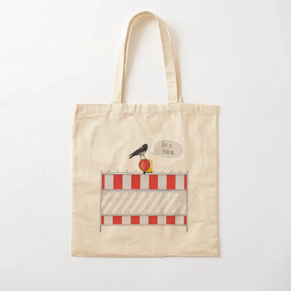 

A single construction site Tote Bag shopper bag woman tote bag men's personalized tote canvas bags