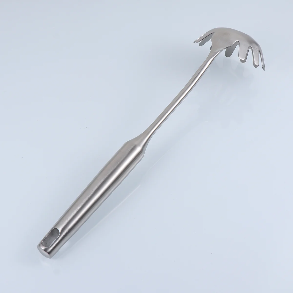

304 Stainless Pasta Noodles Spaghetti Spoon Noddle Kitchen Cookware Server Slotted Silver
