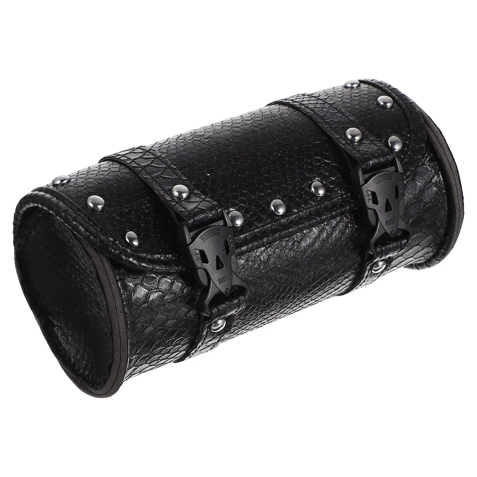 

PU Motorcycle Handlebar Bike Saddlebags Storage Scooter Side Tool Bag Term Use Easy Install Remove Hanging