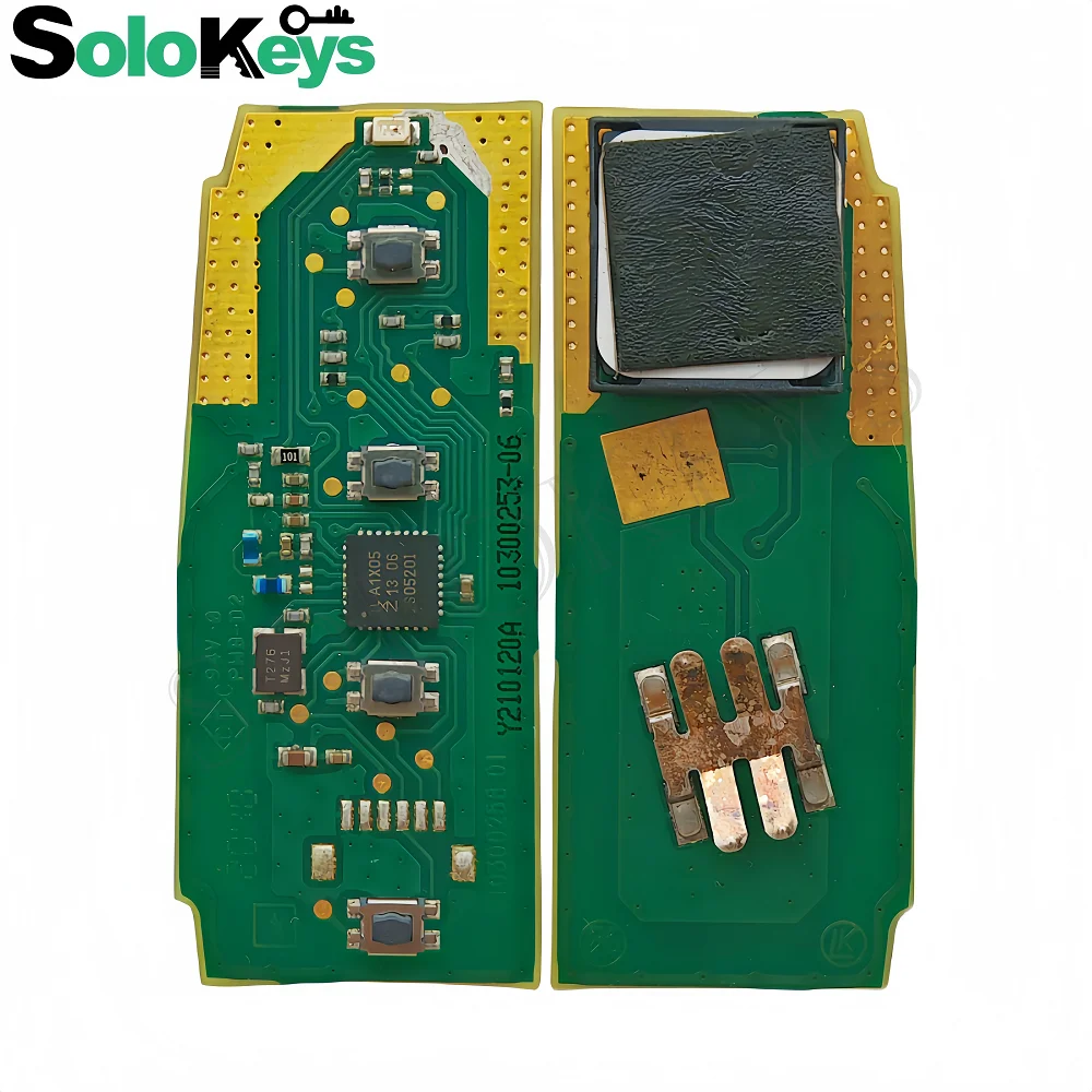 SOLOKEYS Part Number: 3608410XKZ8PA For Great Wall POER Original Smart Remote Key 4/3 Buttons 433 ASK 47Chip With LOGO