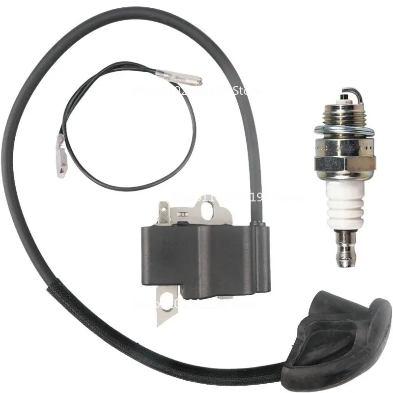 Ignition Coil with Spark Plug for Stihl BT120 BT120C BT121 BT121Z FR350 FS120 FS120R FS200 FS200R FS250 FS300 FS350 FR350