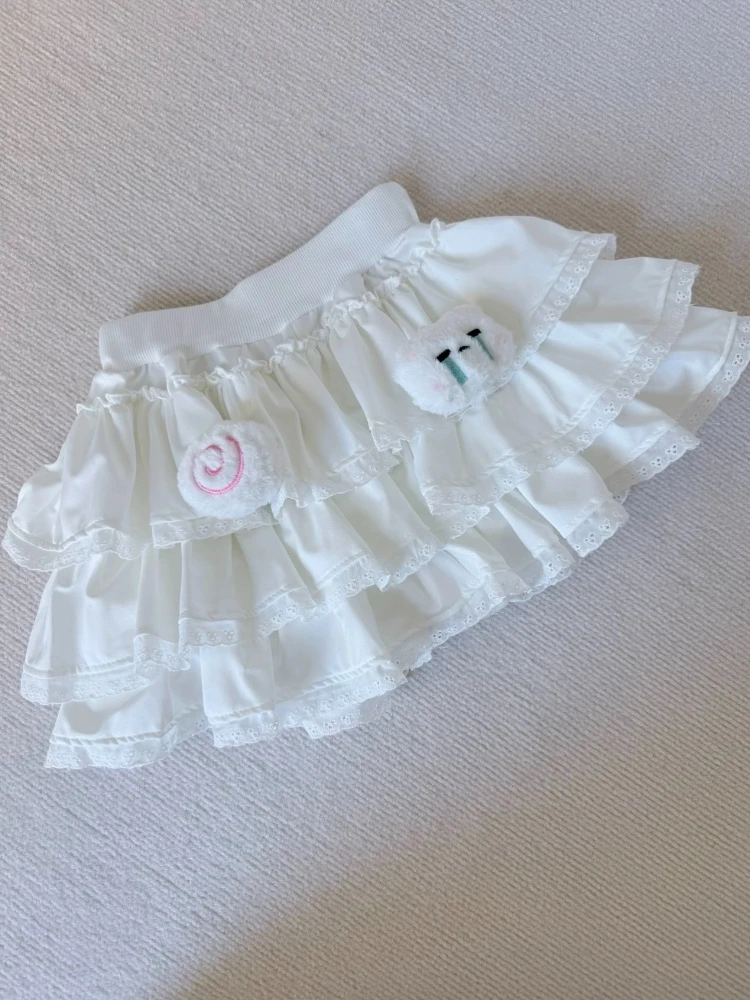 

New Vintage Slim Y2k Mini Gothic Skirt Women Korean Fashion Subculture Patchwork Fluffy Skirt Aesthetic Retro Slim Outfits 2025