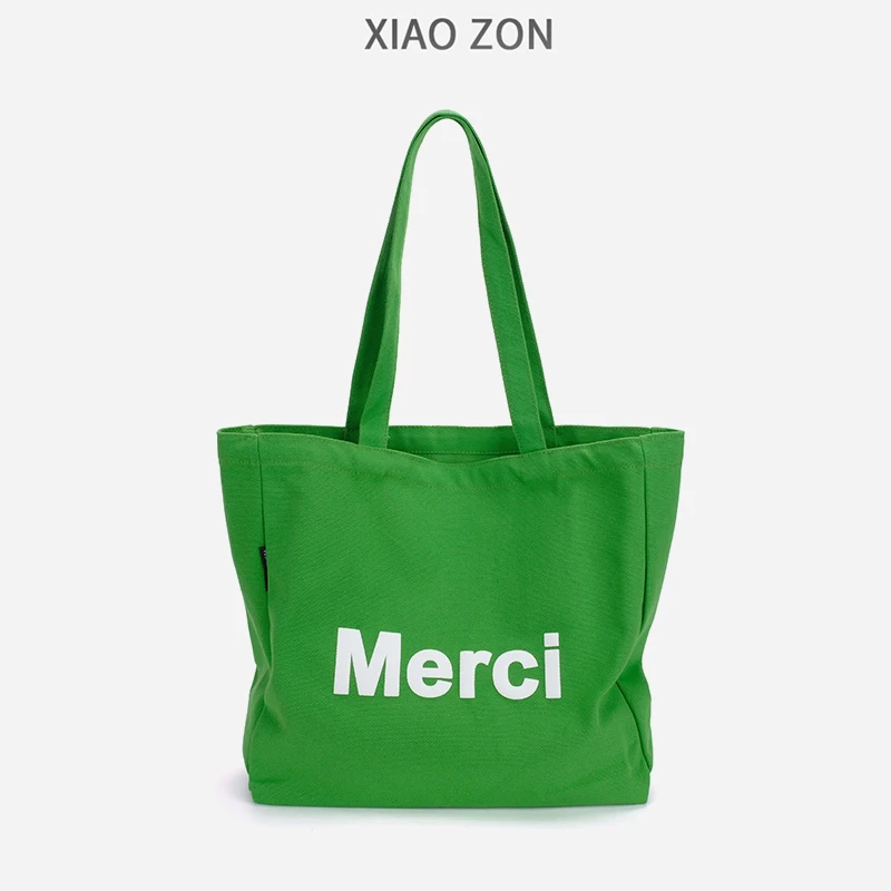 

XIAOZON Original Canvas Tote Bag Women's een Large Capaci Lightweight Commuter Single oulder Bag Casual op Bag