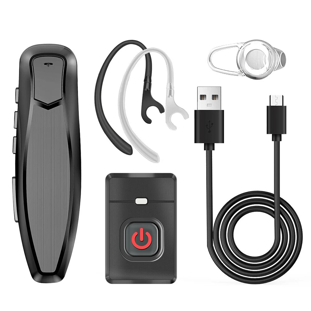 Drahtloses Headset Bluetooth-Ohrhörer mit Ladegerät für Baofeng UV-5R UV-82 UV-17 UV-16 BF-888S retevis tyt kenwood Funkgerät