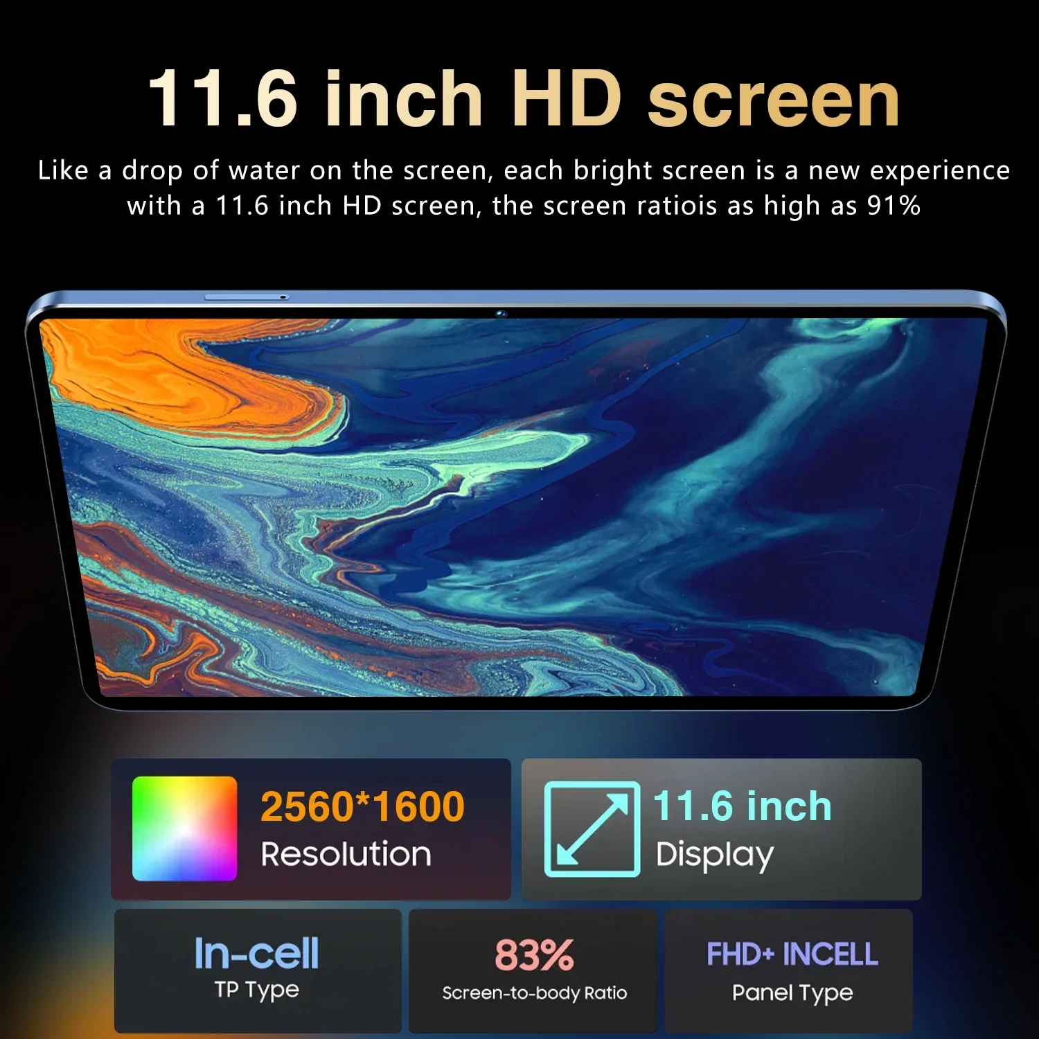 Original Mate Pad Pro Tablet 11.6 inch Android 13 Global Snapdragon 8gen2 16GB+1024GB 12000mah 5G Dual SIM WIFI HD Full Screen