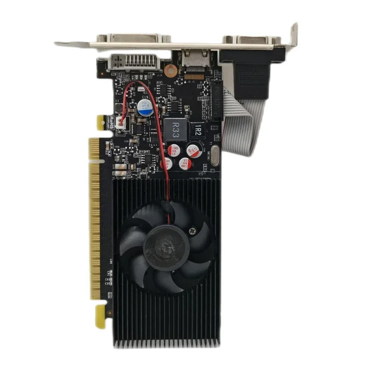 GT730 true 4GB DDR3 desktop office computer all-in-one computer half-height knife card graphics card