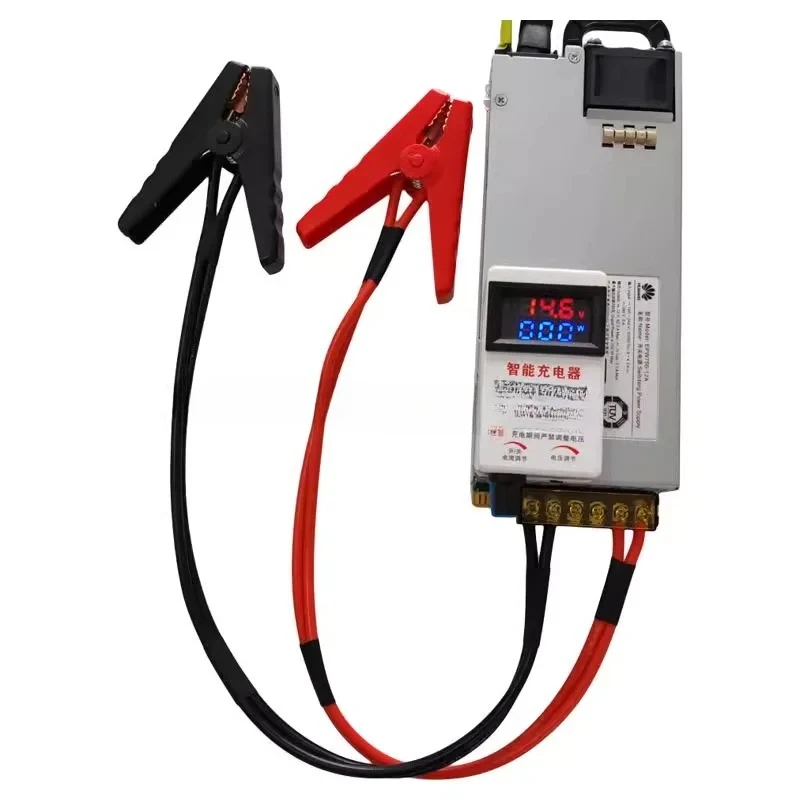 126v-146v-adjustable-li-ion-lifepo4-battery-charger-30a-50a-60a-800w-for-lithium-rv-solar-car-golf-cart