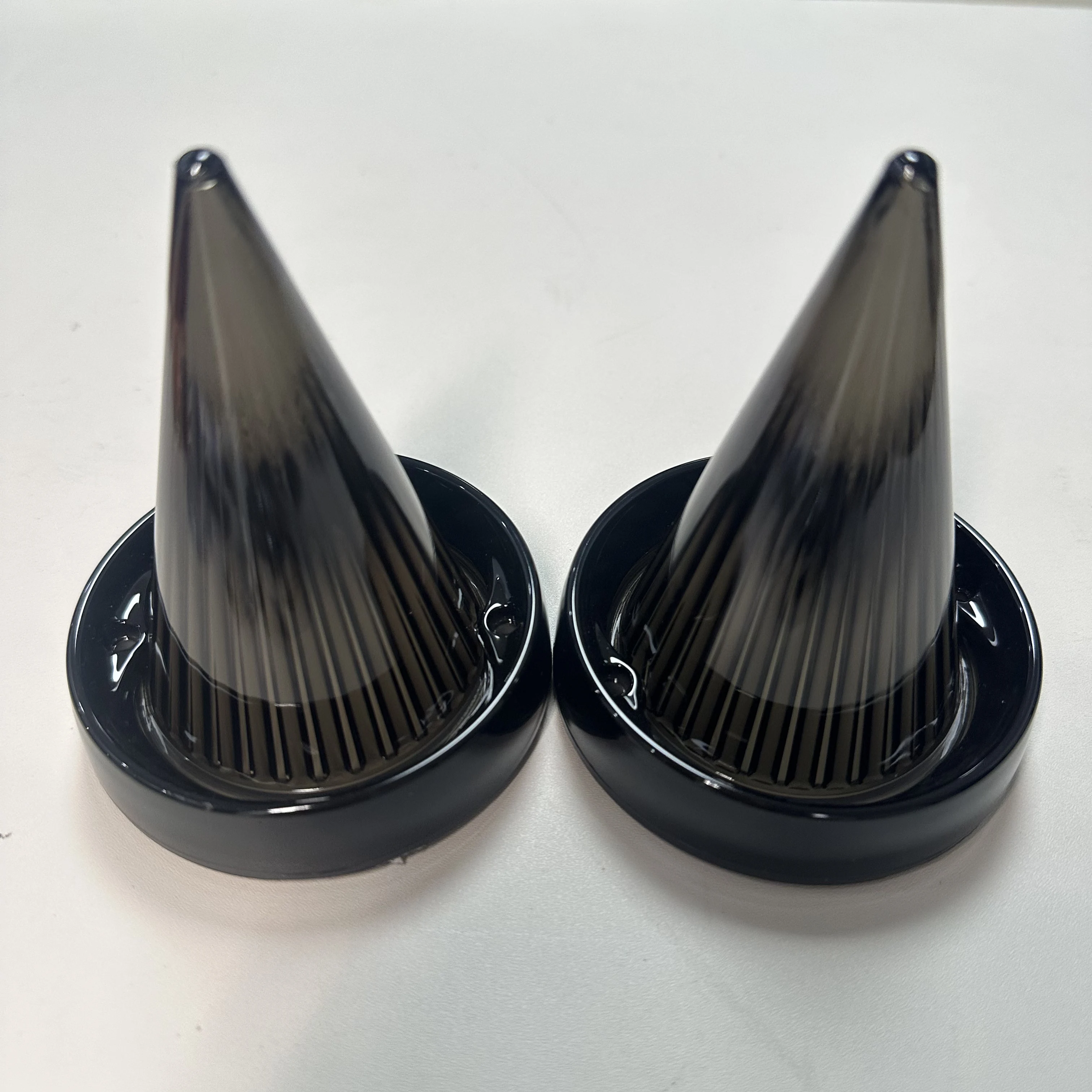 Paar Motorcycle Indicator Lens Cover Richtingaanwijzer Cap Voor Harley Touring Road Glide Road King Electra Tour Glide 1986-2021