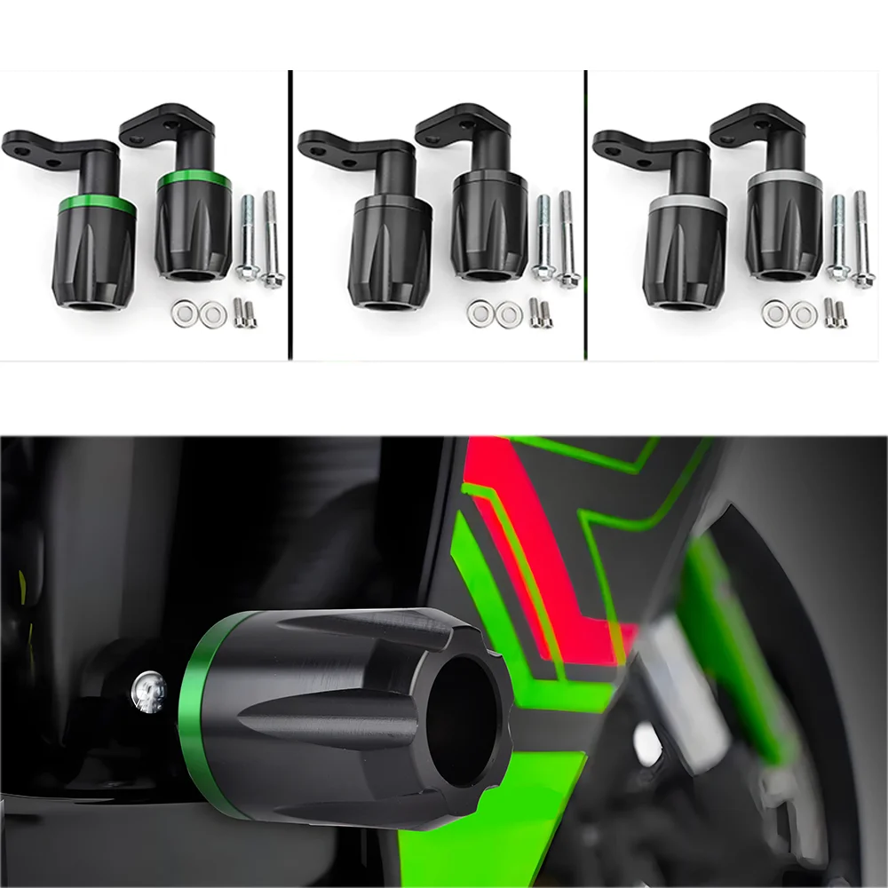 ZX6R Frame Slider Crash Protector For Kawasaki Ninja ZX-6R ZX 6R 2024 2025 Motorcycle Falling Protection Engine Crash Pad