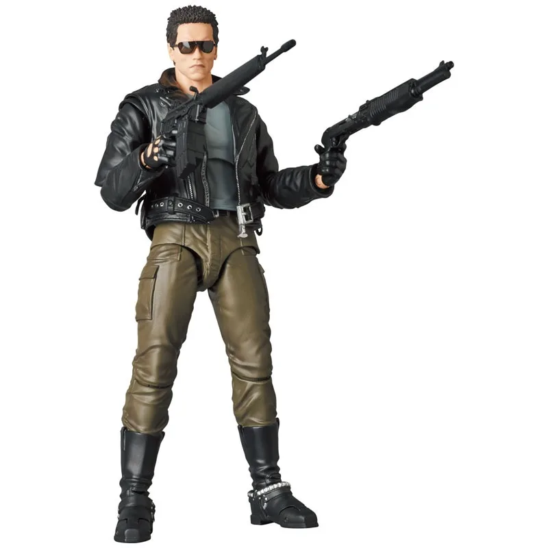 In Stock MEDICOM MAFEX 176 Terminator T1 T-800 T800 Arnold Action Figure Toy Collection Gift view 6