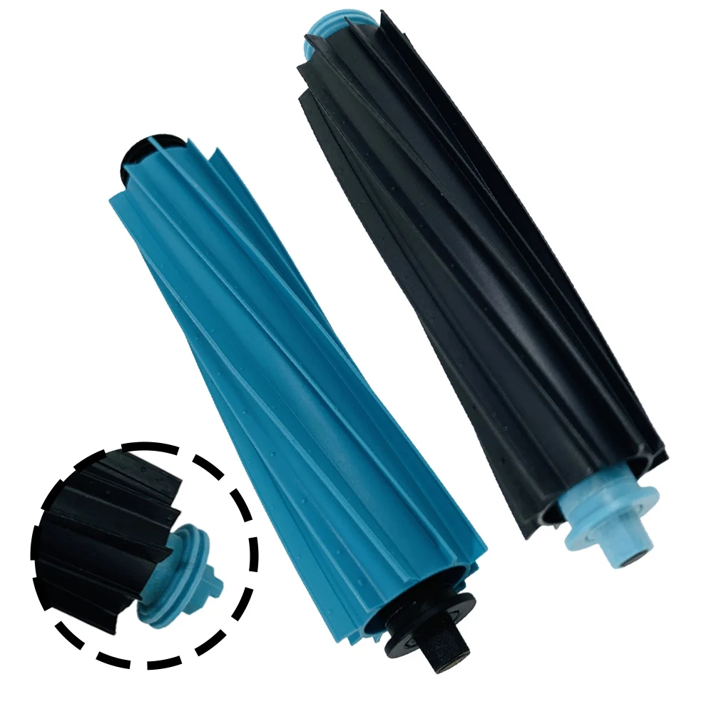 For Cecotec For Conga 7690 Immortal MAX Central Roller Main Brush Rubber Replacement Part Robot Vacuum Cleaner Accessories Black
