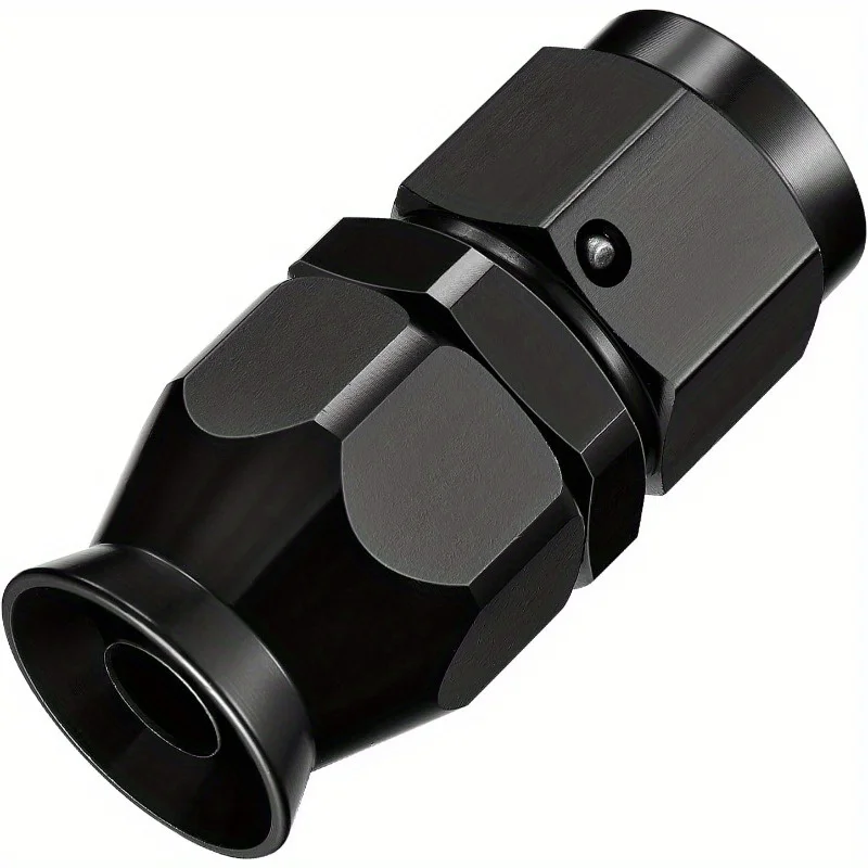 6AN PTFE وصلة طرف خرطوم مستقيمة من الألومنيوم، ملحقات السيارة #1