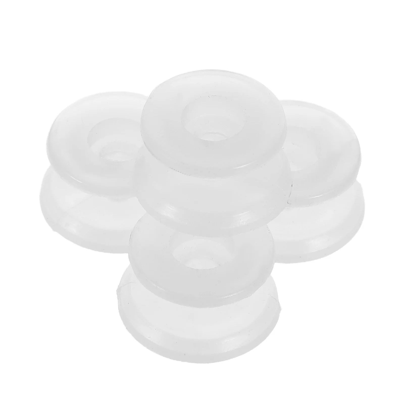 4 قطعة الستار الحبل اللفاف الحد الأدنى البلاستيك حامل شرابة أعمى لستائر النوافذ توفير المساحة إدارة الحبل تصميم آمن #1