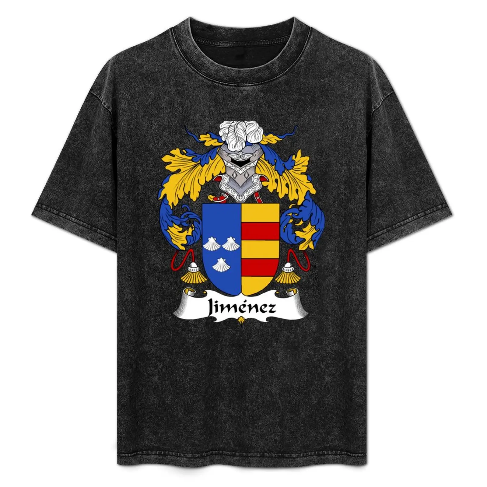 Jimenez Coat of Arms/Family Crest T-Shirt Lightweight Casual Summer T-Shirt