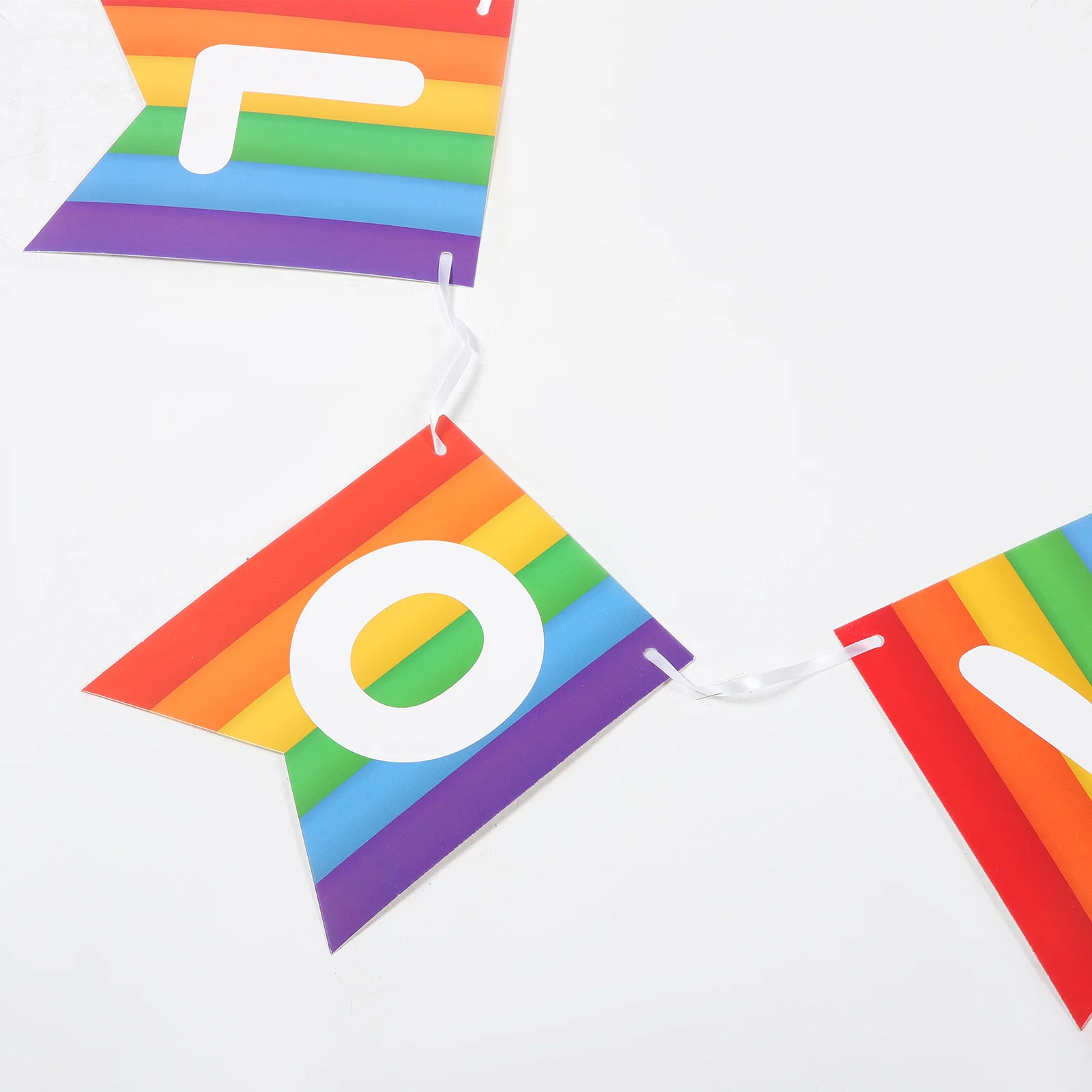 

Hanging Banner String Bunting Party Decor For Pride Lesbian Rainbow Garden Wedding Birthday Backyard Events Decoration