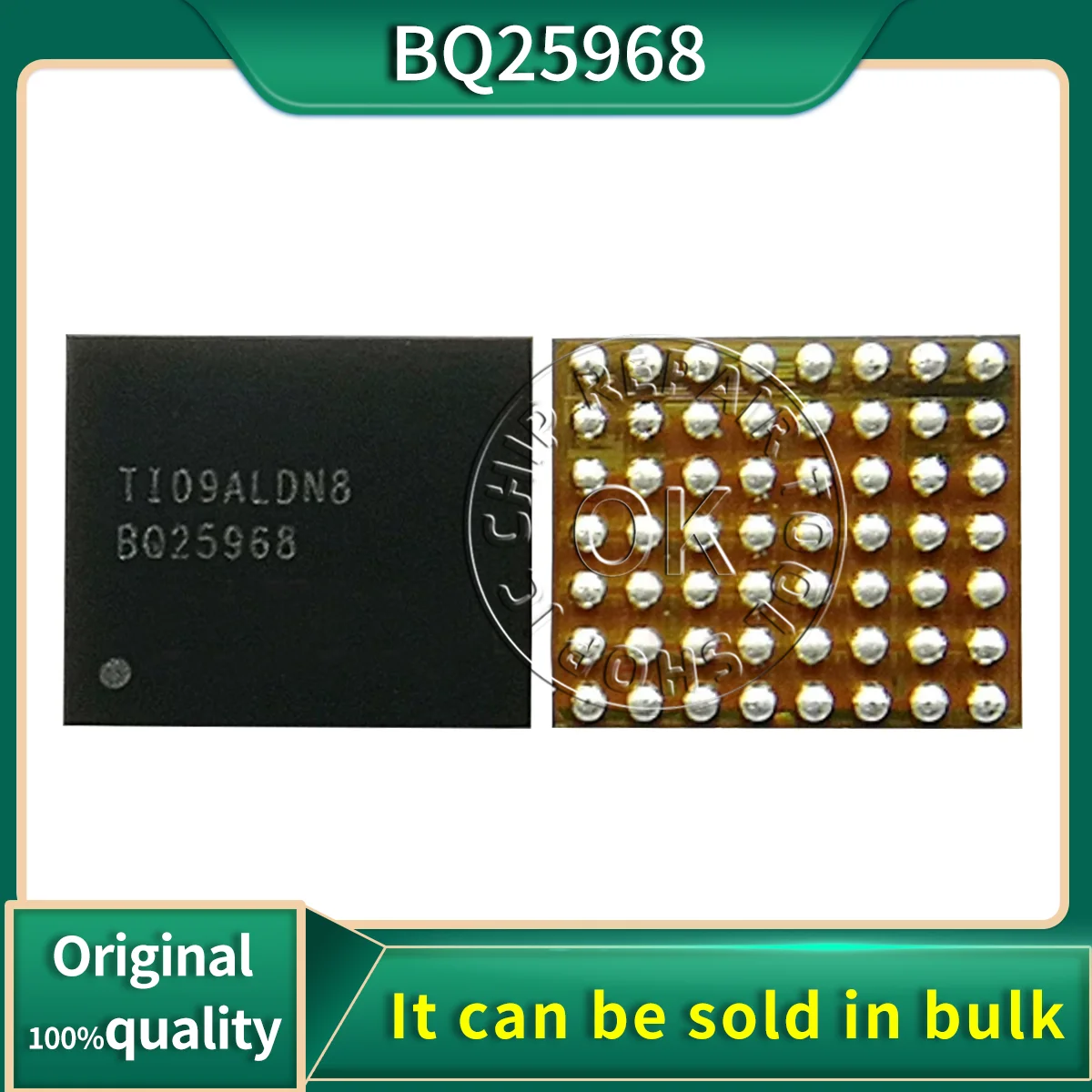 1-10 قطعة/الوحدة BQ25968 شحن IC ل شاومي poco x3 برو شاحن بطارية IC 25968 BQ25968YFFR DSBGA-56 USB شحن رقاقة