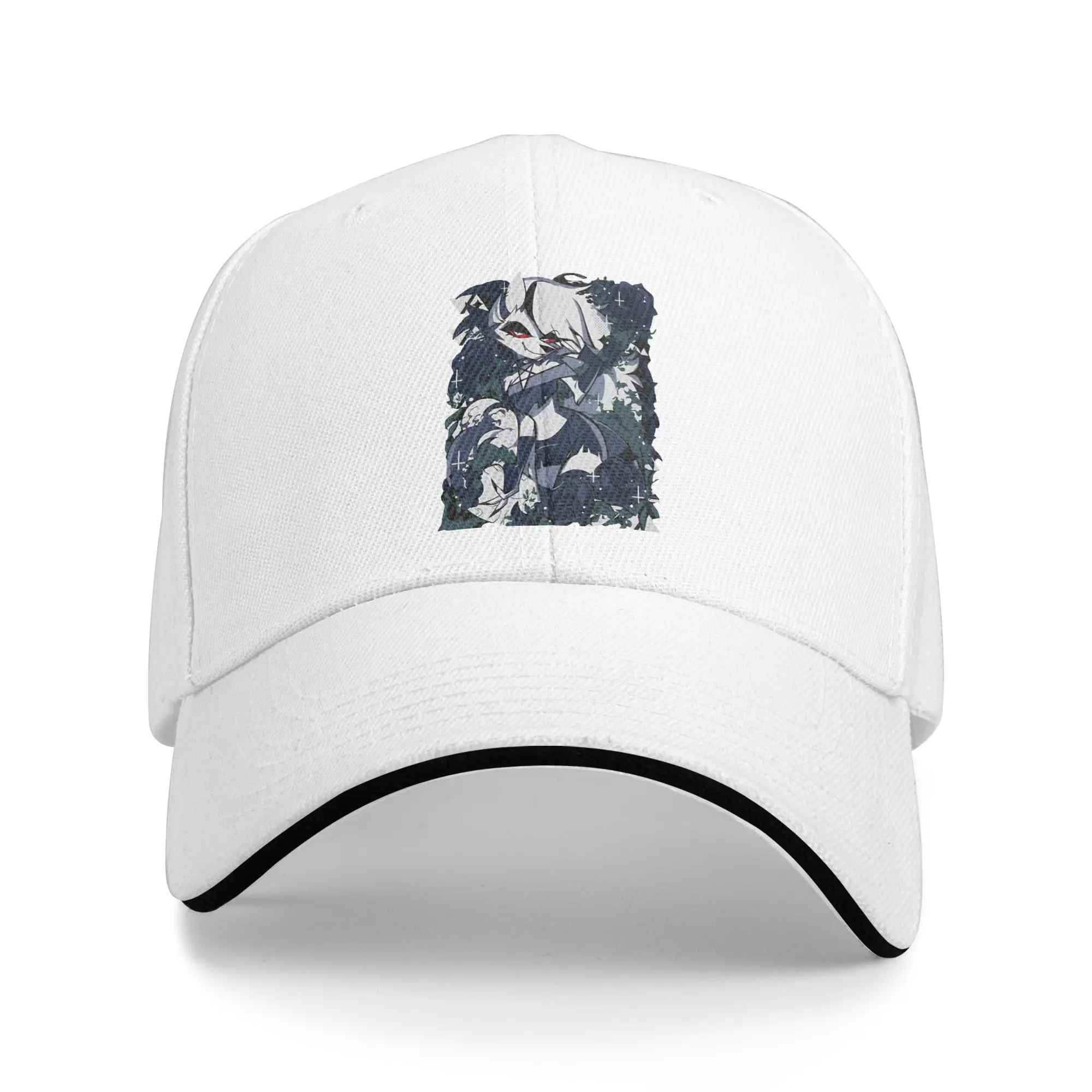 Helluva Boss Loona Baseball Cap Fashion Black Comedy Sandwich Caps for Men Women Adjustable Caps Hat Workouts