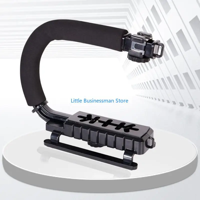 Stabilisierendes U-Grip-Handgriffstativ mit 1/4-Schraube-Kaltschuh-Videozubehör M76A – Detail 2