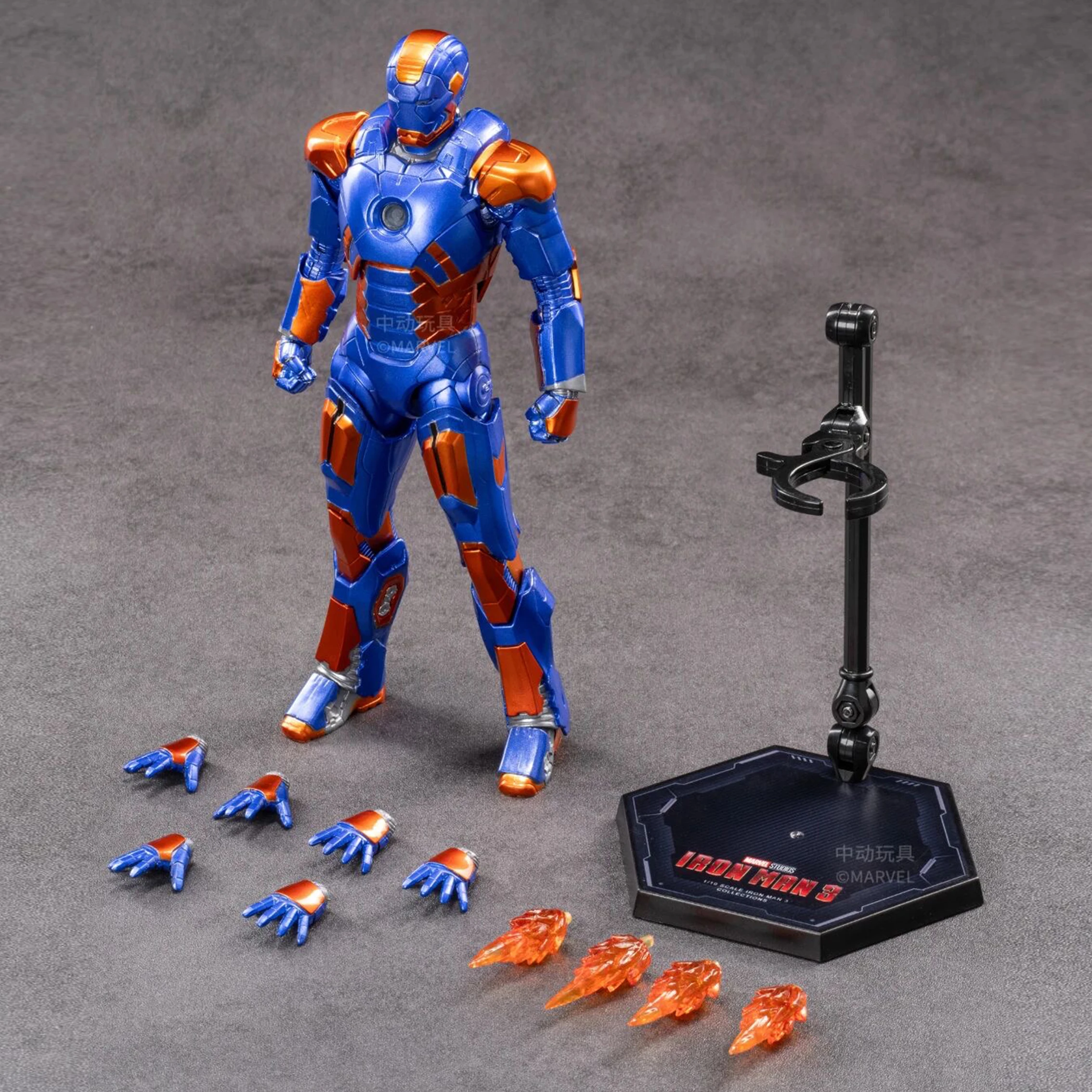 ZD Toys Iron Man Mk27 Mark 27 Disco Anime Action Figure Mk14 Mk9 Mk 37 Mk36 Mk2 Mk 23 Original 1/10 18cm Christmas Gifts Toys