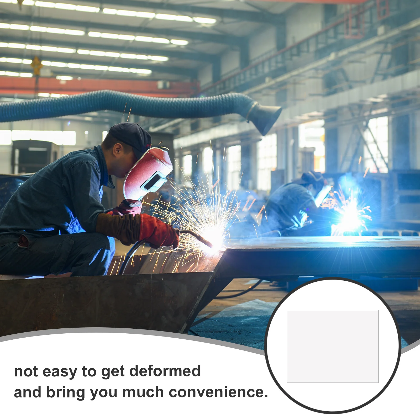 10Pcs Welding Lens Replacement for Clear Auto-Darkening Protective Shield Anti- Solder Mask Compatible Cover