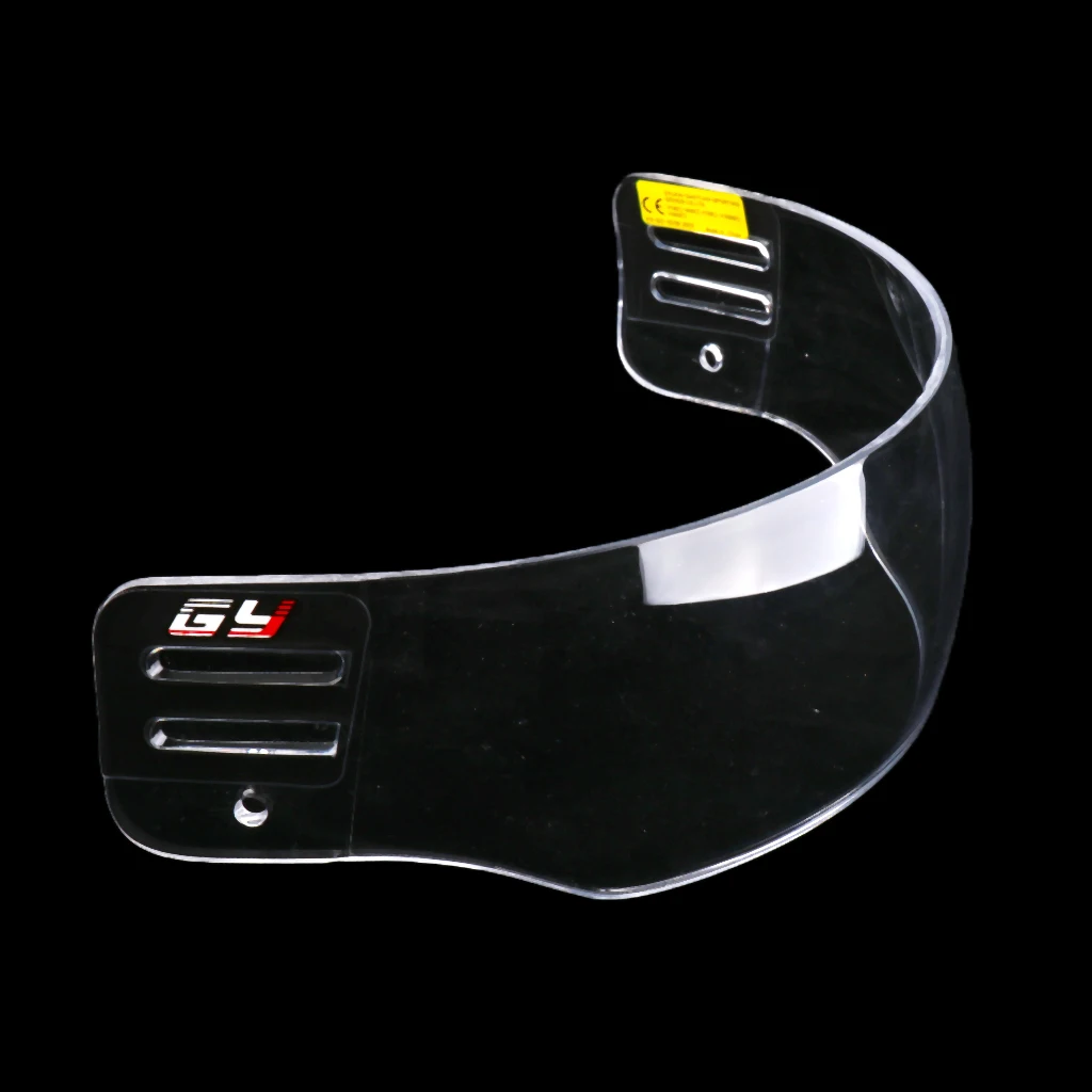 CE Approved Ice Hockey Clear Visor -Anti-fog and Anti-scratch - Mounting