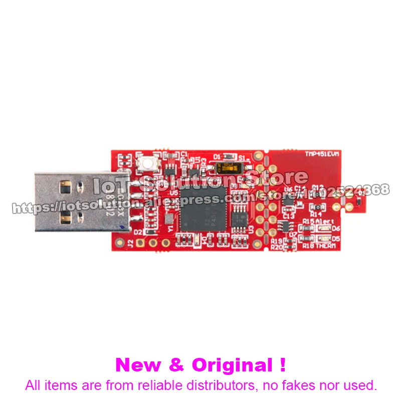 TMP451EVM TMP451 1.7-V remote and local temperature sensor evaluation module
