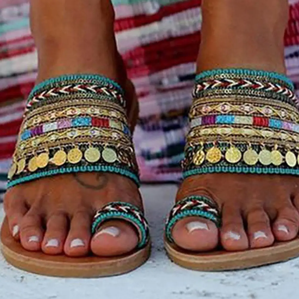 Women Artisanal Sandals Flip-Flops Handmade Greek Style Boho Flip Flop Sandals Streetwear Fashion Shoes Women Chaussures Femme