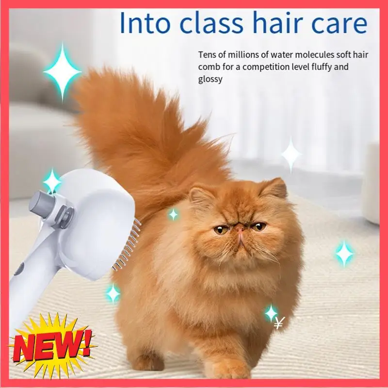

B17C Pet Spray Comb Brush For Dog Cats Comb Pet Hair Roller + USB Charge Pet Care Pet Supplies
