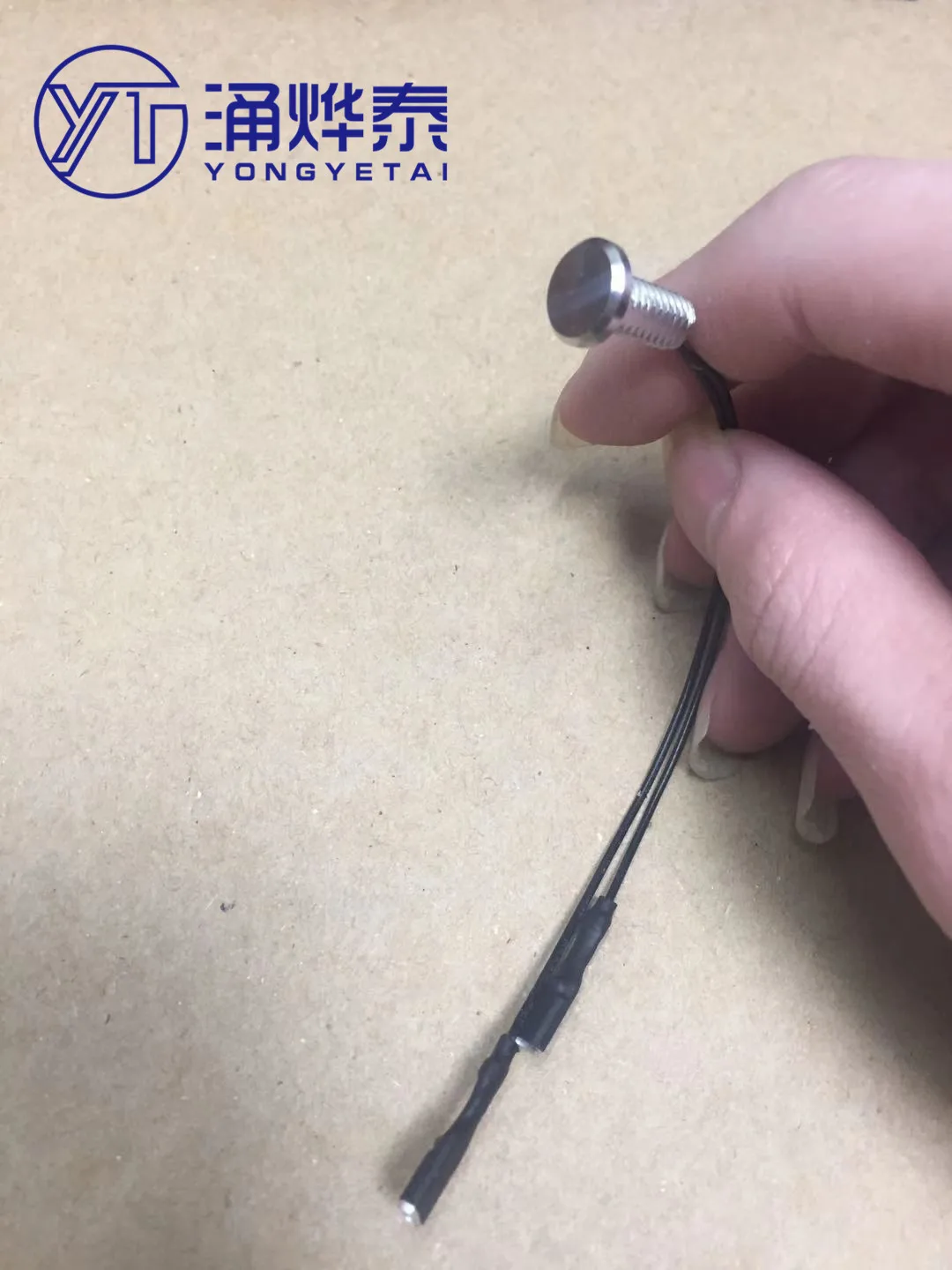 YYT 2PCS Cooking machine Soymilk machine Broken machine accessories Temperature sensor probe 100K induction flat head