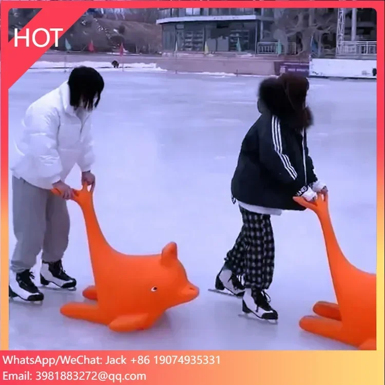 Ice Play Equipment OEM Logo Beginner Kids Skating Aid Assistant Ice Skate Helper