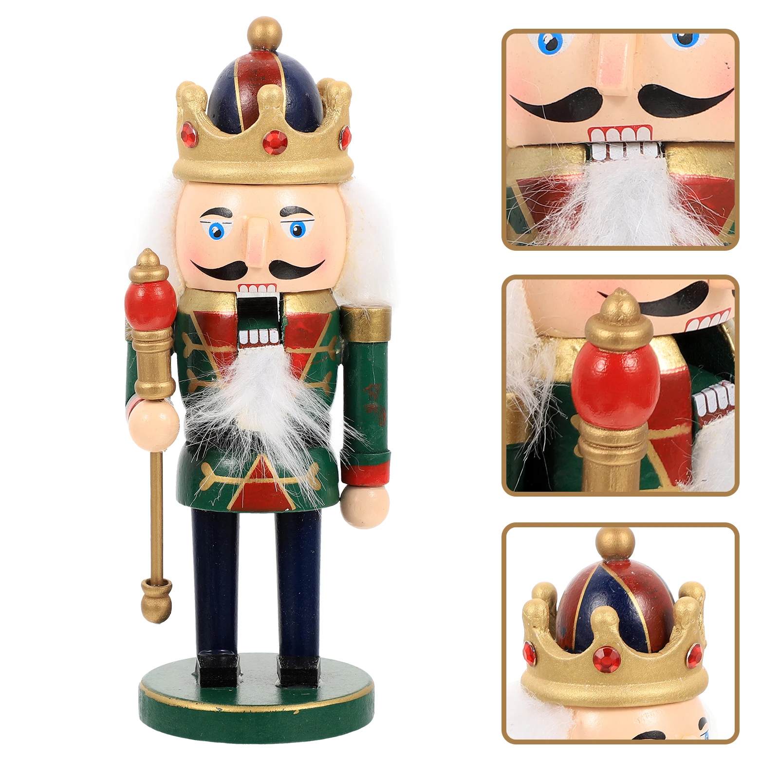 

Nutcracker Soldier Xmas Nutcrackers Christmas Tree Ornaments Dining Room Table Decor Outdoor Decorate
